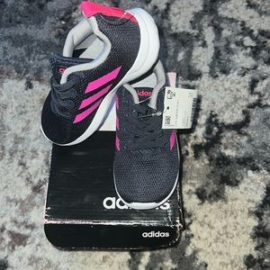 New size 6t Adidas - navy and pink